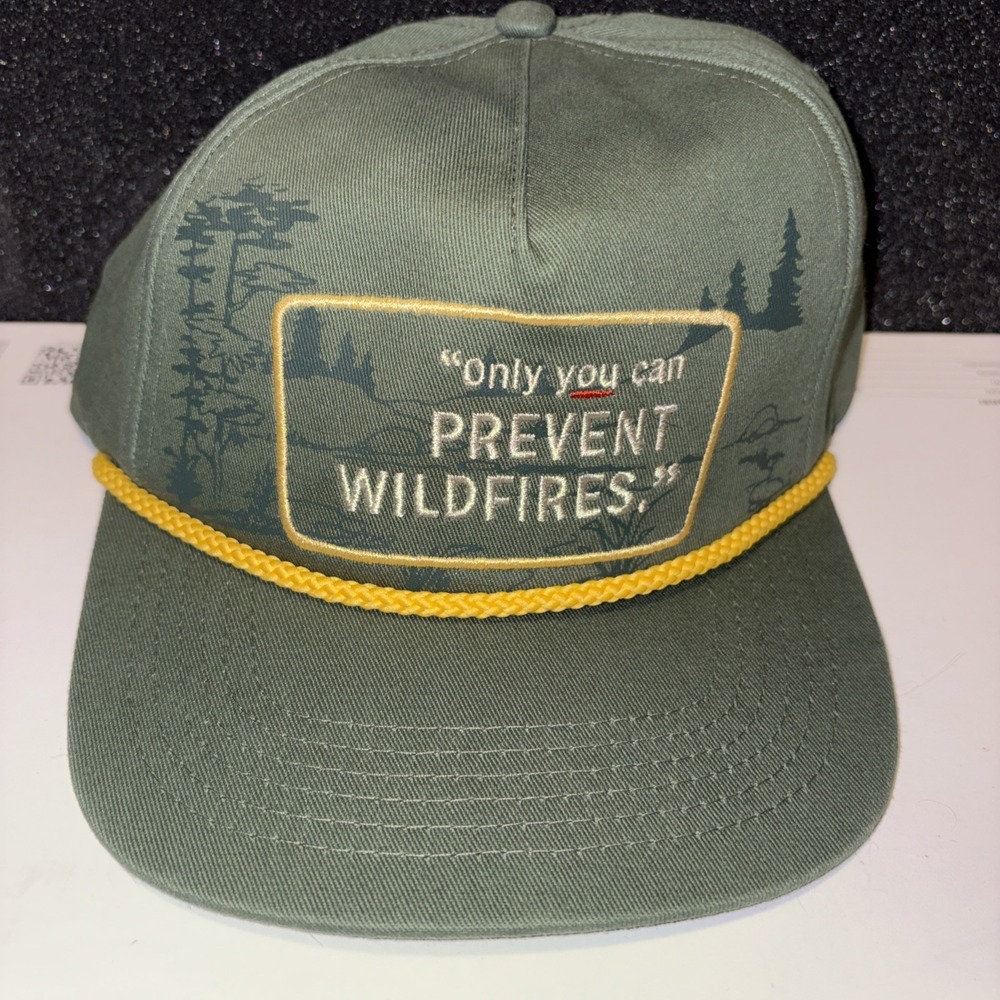 The Landmark Project "Only You Can Prevent Wildfires" Roper Snapback Hat OSFA